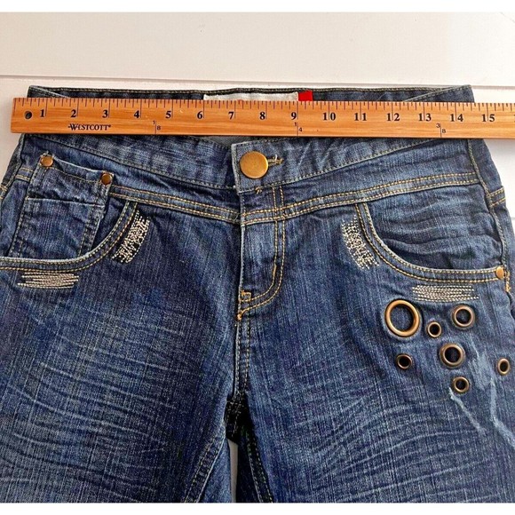 Etam Paris Weekend Jeans Size 38 (France Sizing) US Size 6-Waist 29 Inseam 28.5 - Picture 3 of 8